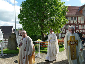 Feierlicher Gründungsgottesdienst der Pfarrei St. Heimerad (Foto: Karl-Franz Thiede)